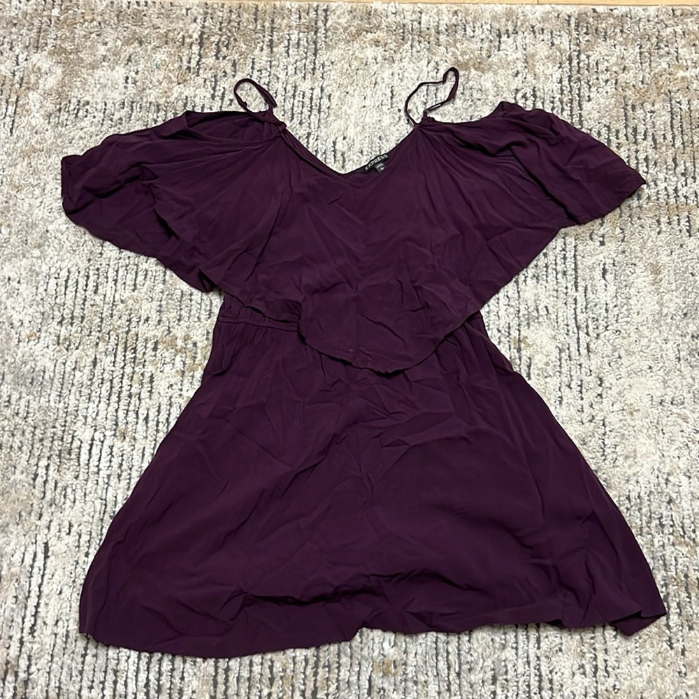 Elegant Purple Women's dress shirt